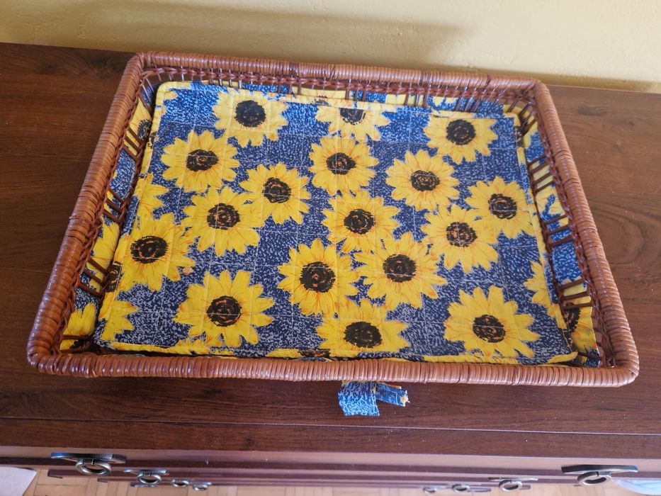 Wiklinowe  kosze,tace