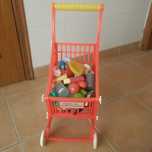 Carrinho de compras de brincar - Barosa