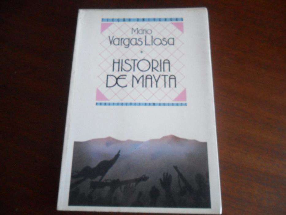 "História de Mayta" de Mario Vargas Llosa - 1ª Ed 1987- Pr. Nobel 2010