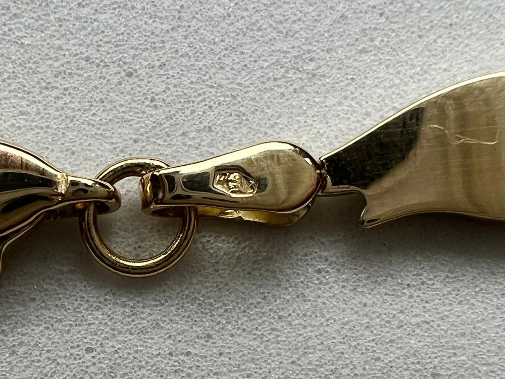Złota bransoletka 18,5cm 585