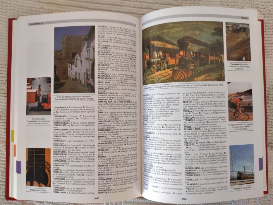 Grande Dicionário Universal Ilustrado - 4 livros oferta estojo com cd