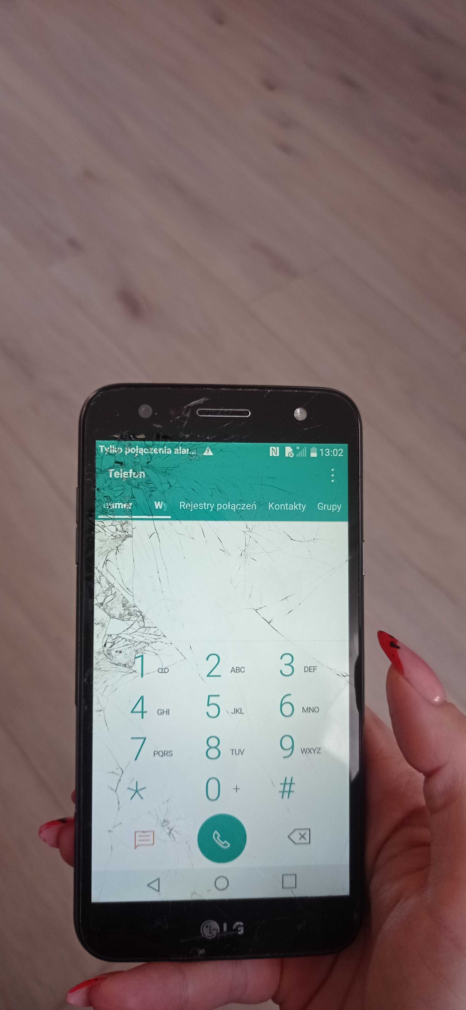 Telefon lg m320n uszkodzony ekran sprawny