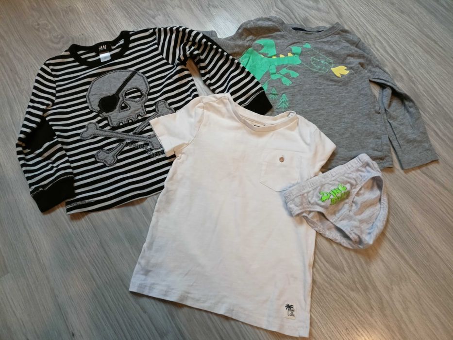 Zestaw ubrań paka ubranek 98-104 Next, Reserved, 5.10.15