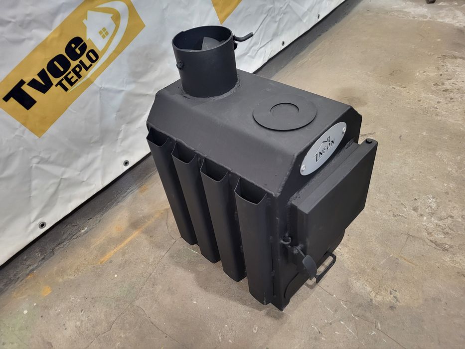 80м3! Печь Буржуйка мини булерьян с Плитой