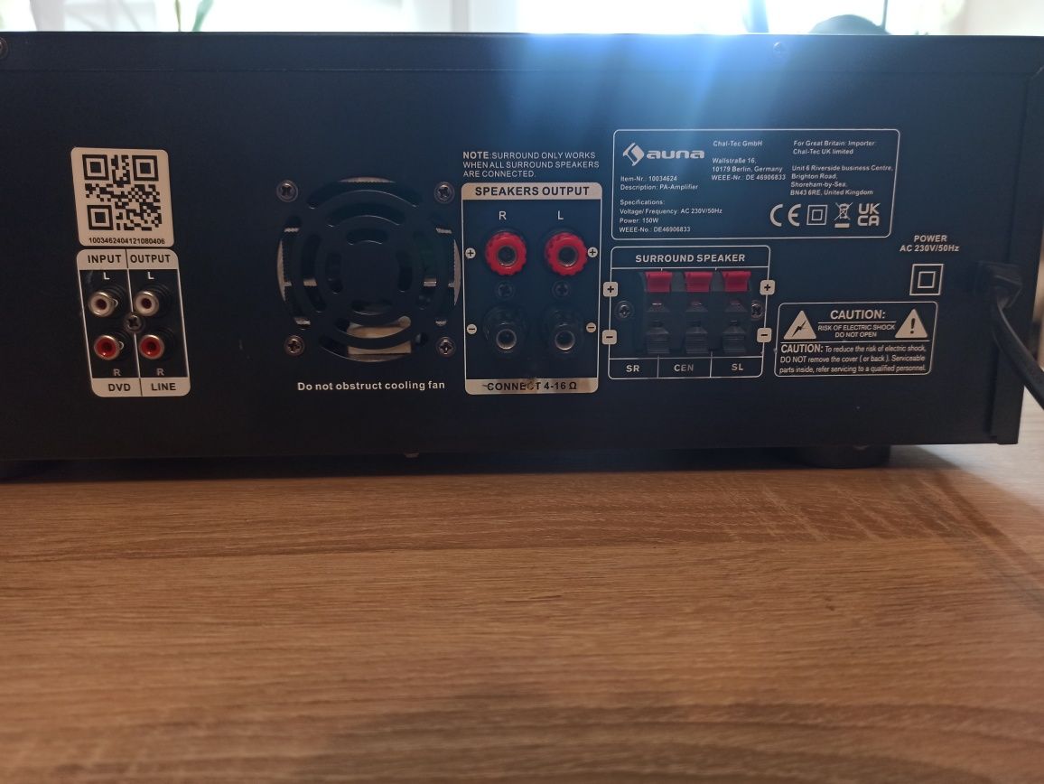 Wzmacniacz AMP 3800 BT HI-FI 5.0