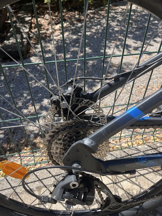 Bicileta ROCKRIDER BTT PASSEIO ST 120 27,5" PRETO/AZUL