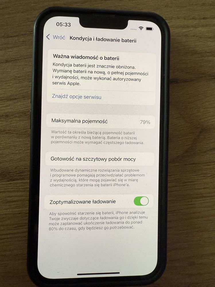 iPhone 13 pro złoty