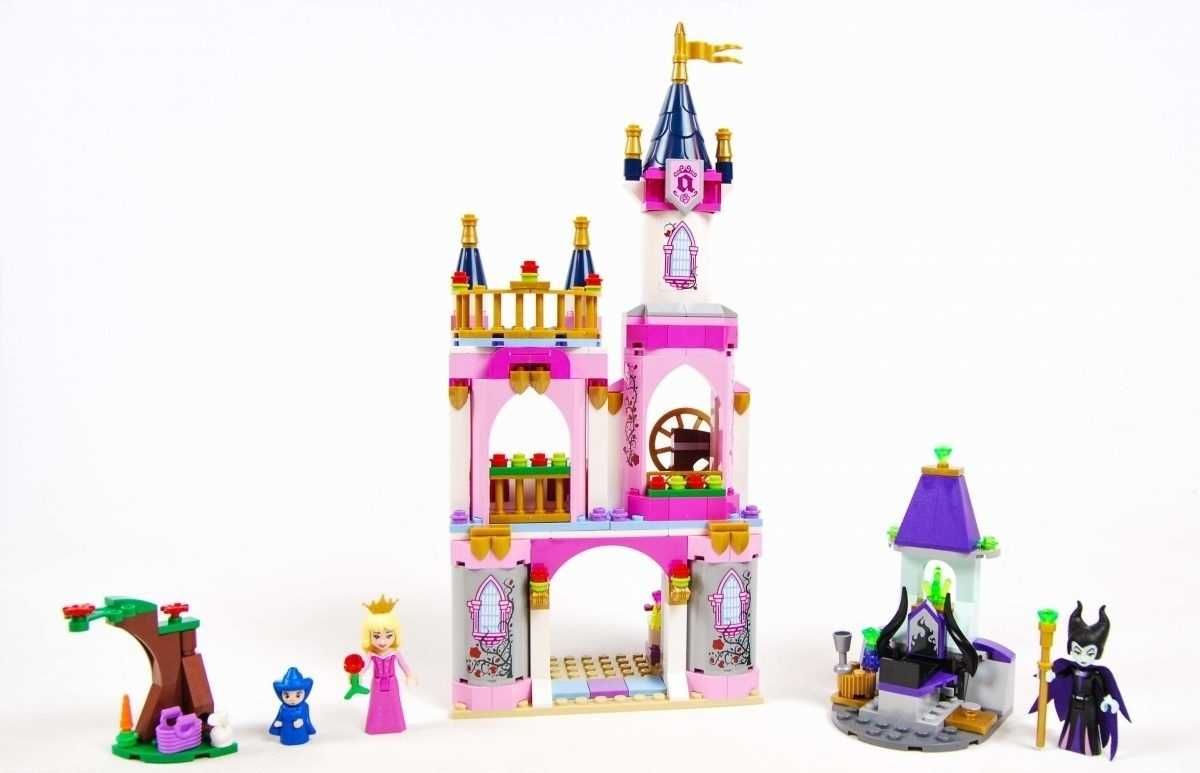 Nowe Klocki 322el - Disney ŚPIĄCA KRÓLEWNA jak LEGO 41152