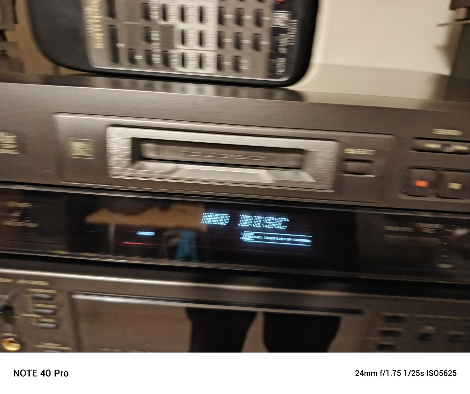 Technics mini disc.