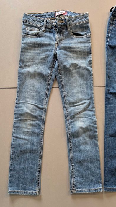 Spodnie chłopięce jeansy r.140-146