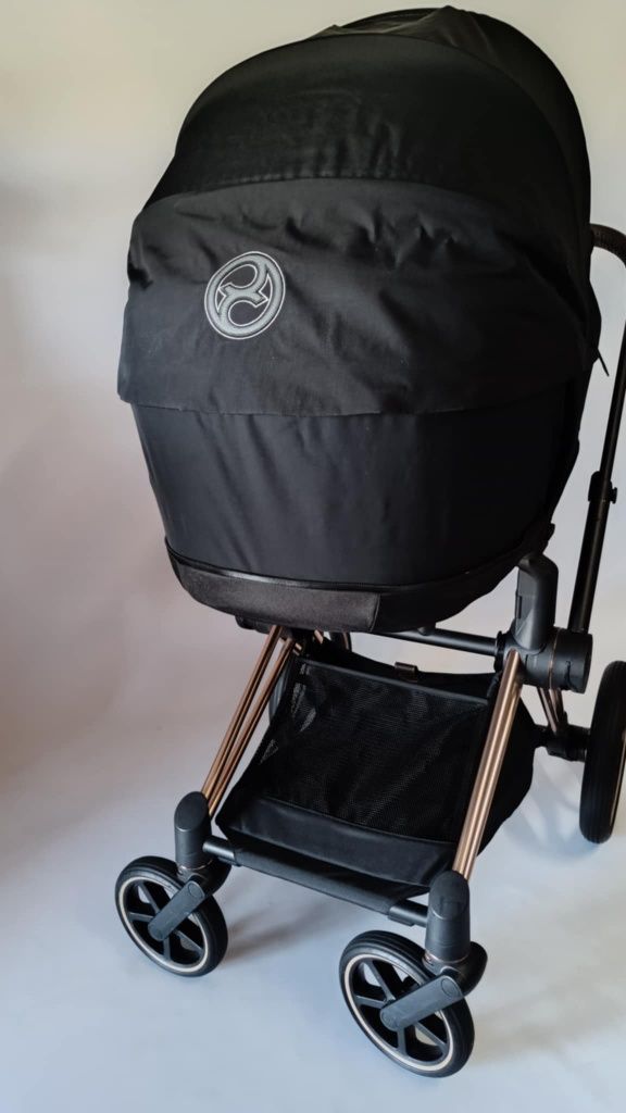 Cybex priam rose gold wózek z gondolą deep black