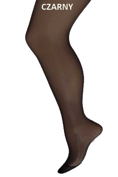 Rajstopy Lida Plus size ++ 40den, czarne , 2XXL , biodra do 170cm