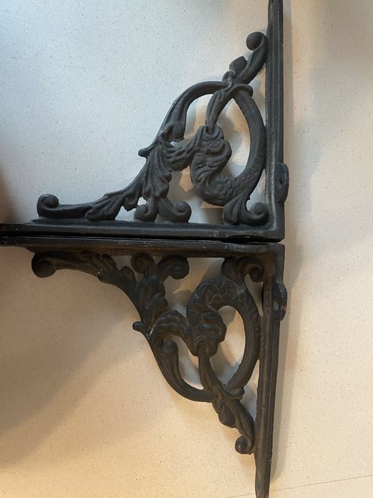 Para żeliwnych podpórki kątniki wsporniki