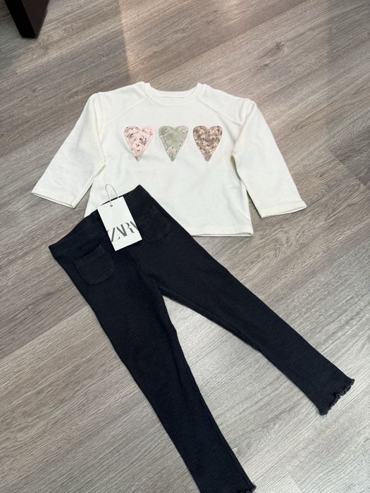 Продам новые вещи Zara на девочку Лонги 98 и 104 размер