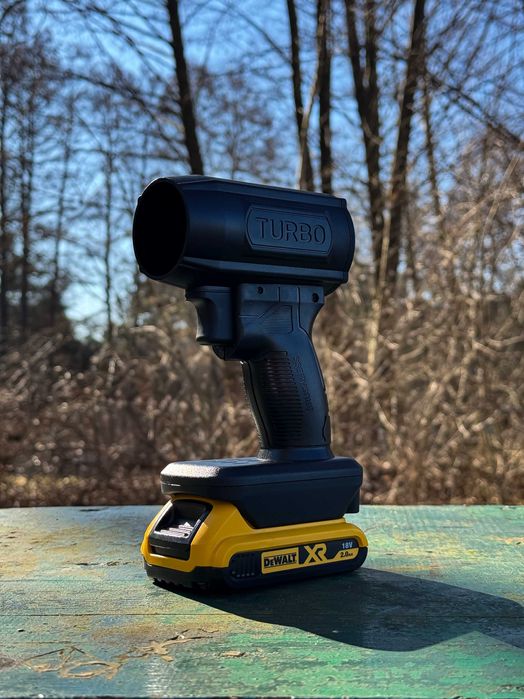 Mała Poręczna Dmuchawa DUŻA MOC Idealna Na Budowe Pod Aku Dewalt