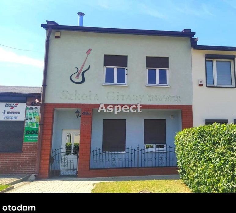 Dom i lokal użytkowy w centrum Żor