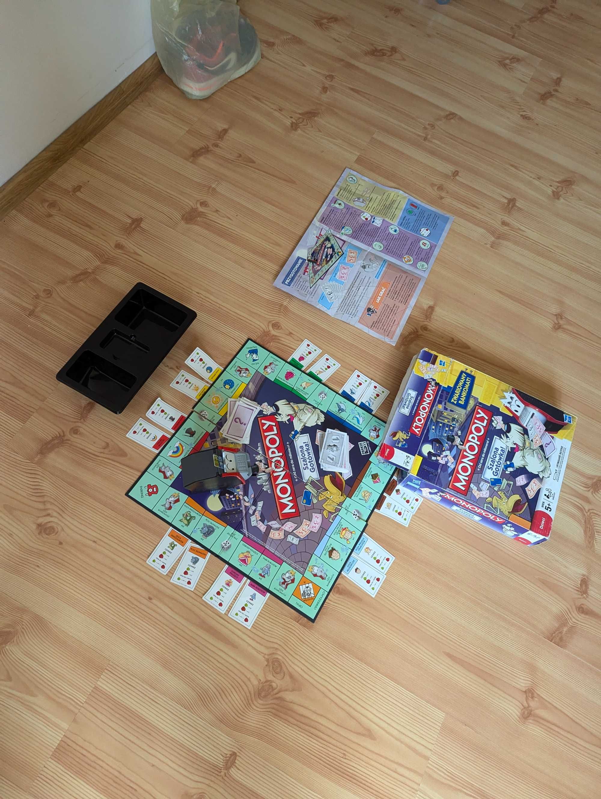 Monopoly Zwariowany bankomat Szalona Gotówka