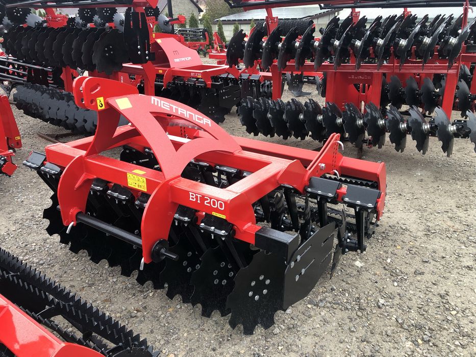 Brona talerzowa talerzówka Metanga MiniBT 1,6 1,8 2,0 2,2 2,5 2,7 3,0m