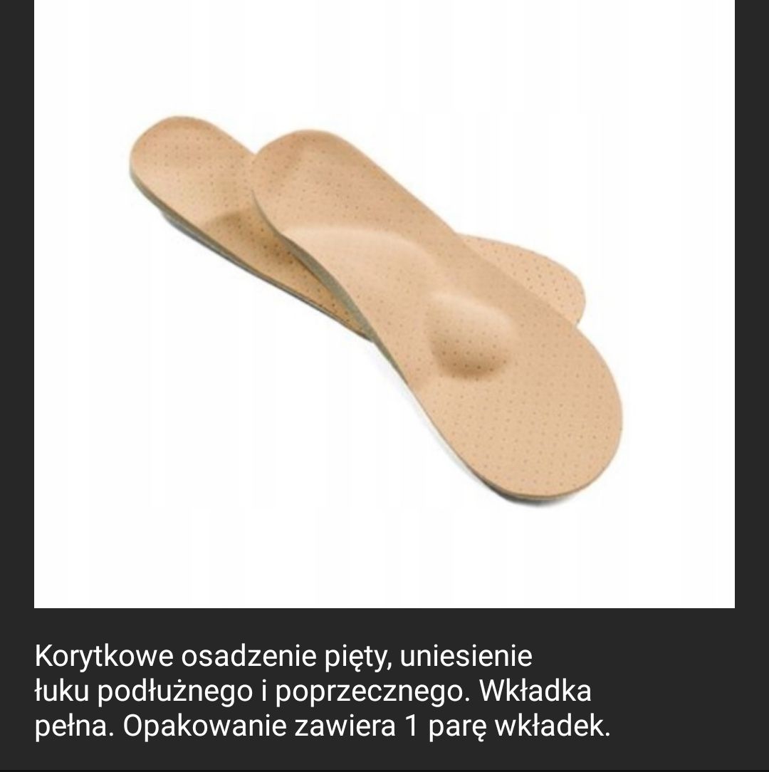 Wkładki korekcyjne 38