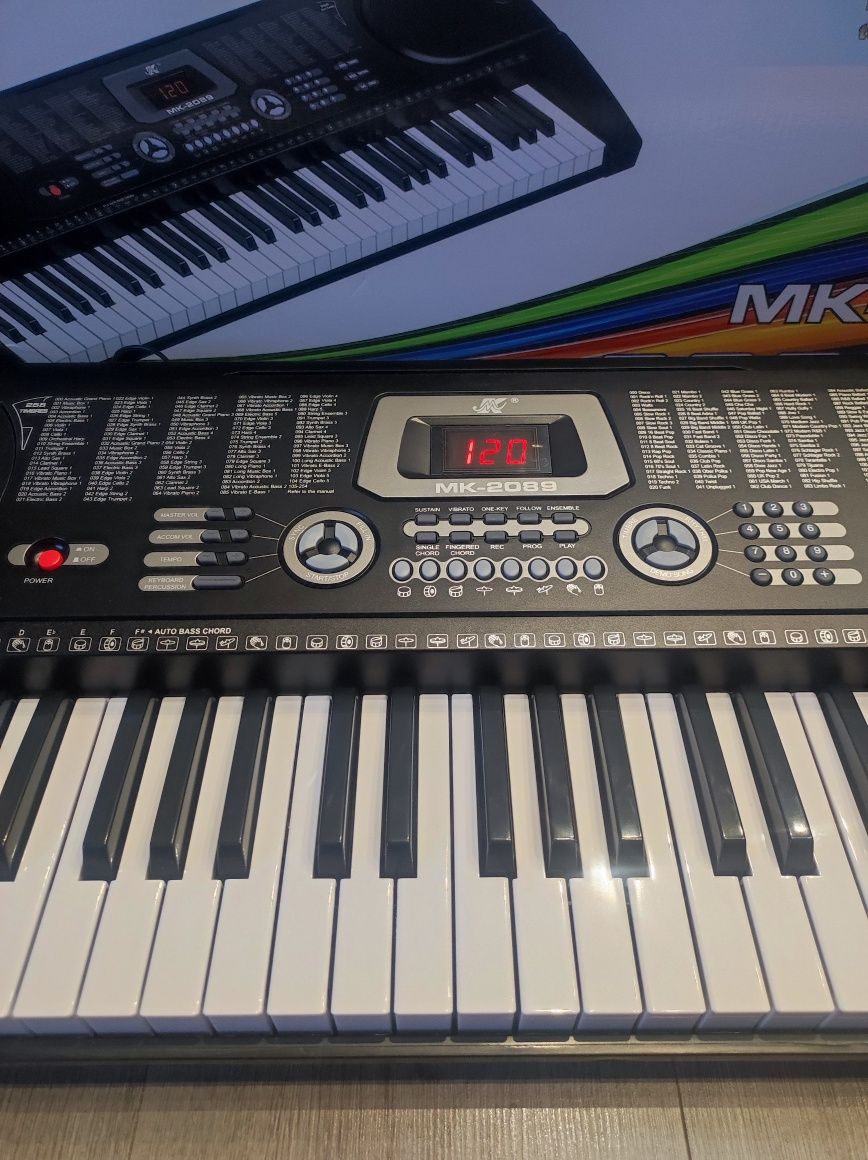 Синтезатор МК-2089 на запчасті аналог Yamaha PSR E273