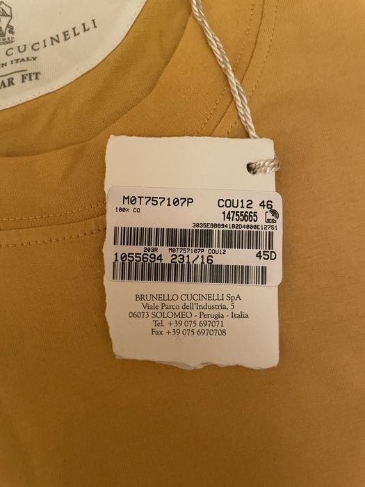 Tshirt Brunello Cucinelli