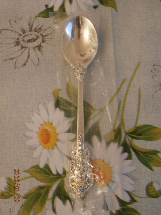 Zestaw sztućców 32 elementy stal posrebrzana / platerowana NOWY