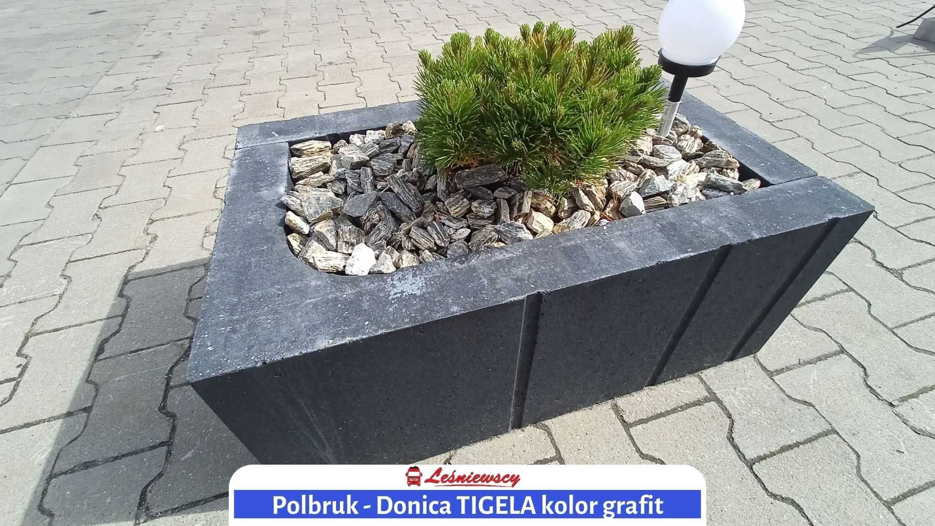 Donica do kostki brukowej Polbruk TIGELA elka 80x42x33cm PALISADA