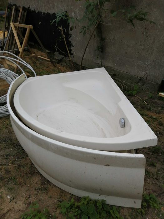 wanna duża narożnikowa