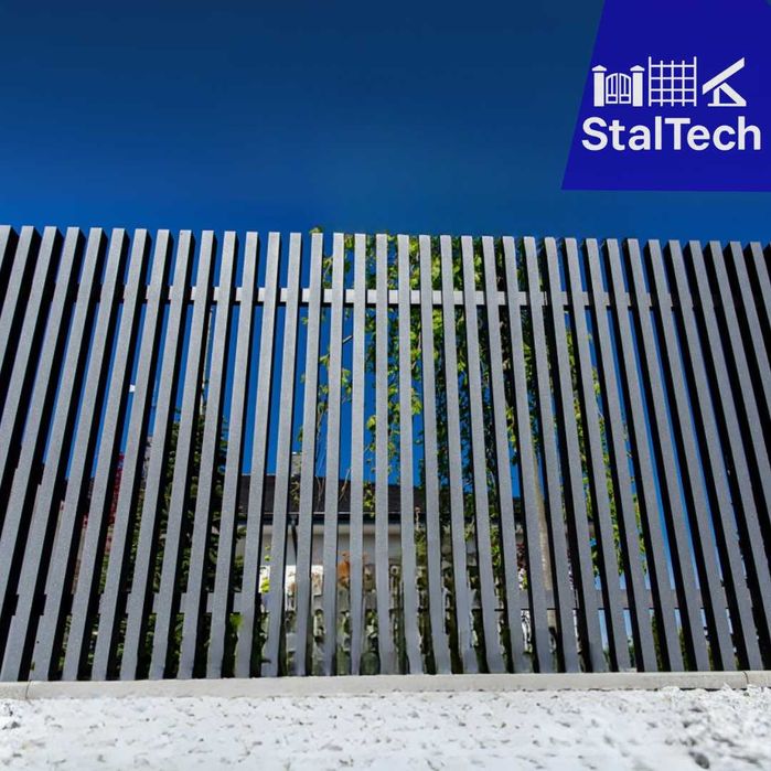 Brama wjazdowa grzebieniowa przesuwna/ dwuskrzydłowa ogrodzenie furtka