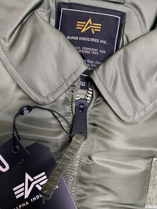 Alpha Industries CWU-45 Bomber Jacket Khaki Бомбер Альфа