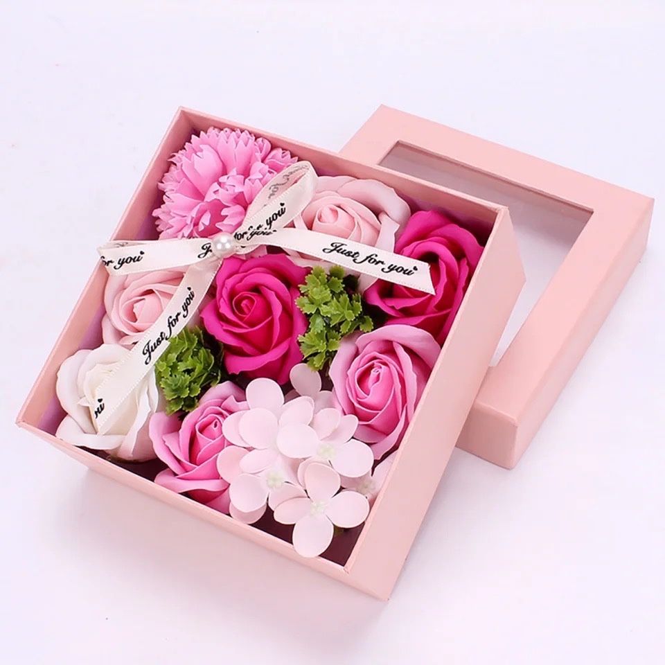 Flower box mydlany, Dzień Matki idealny prezent