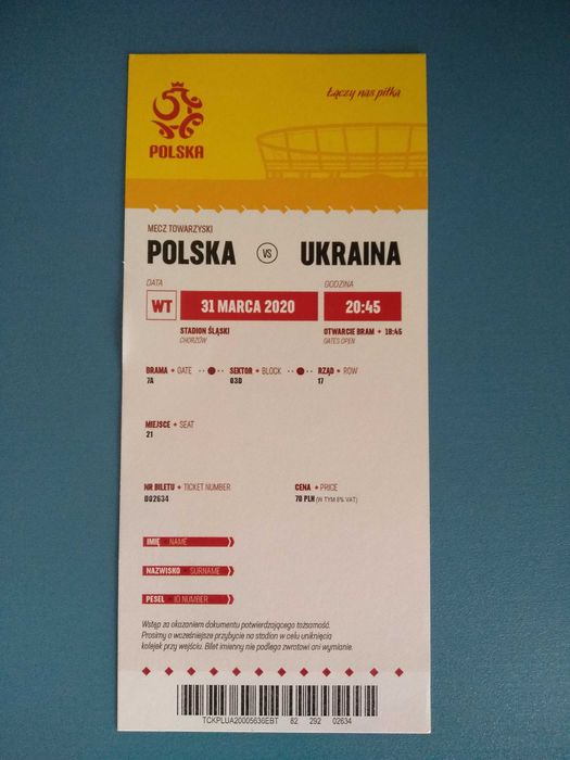 Билет на футбол. Украина. Днепр Днепропетровск СССР/Украина