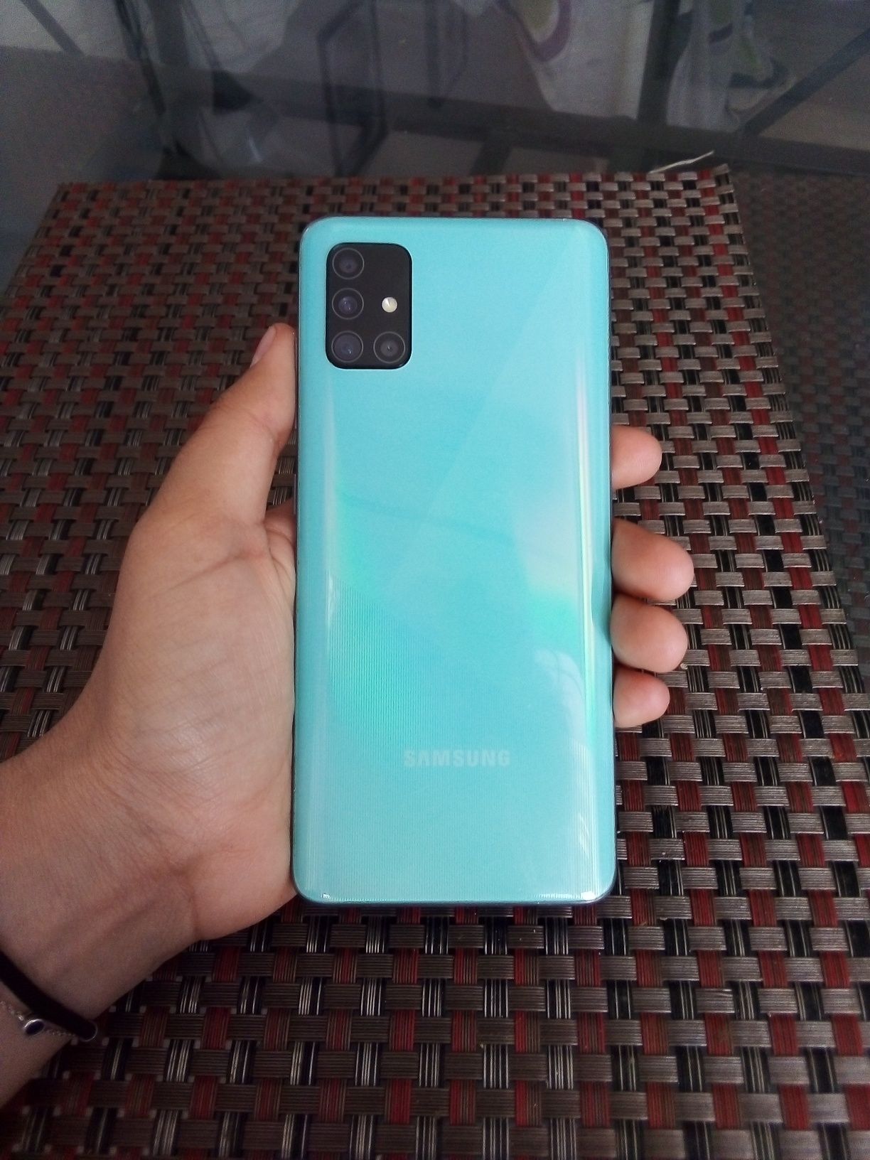 Samsung galaxy A51 Azul turquesa