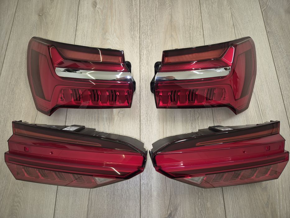 Запчастини Audi ауді A6 C8 бампер фонарі кронштейн решітка захист