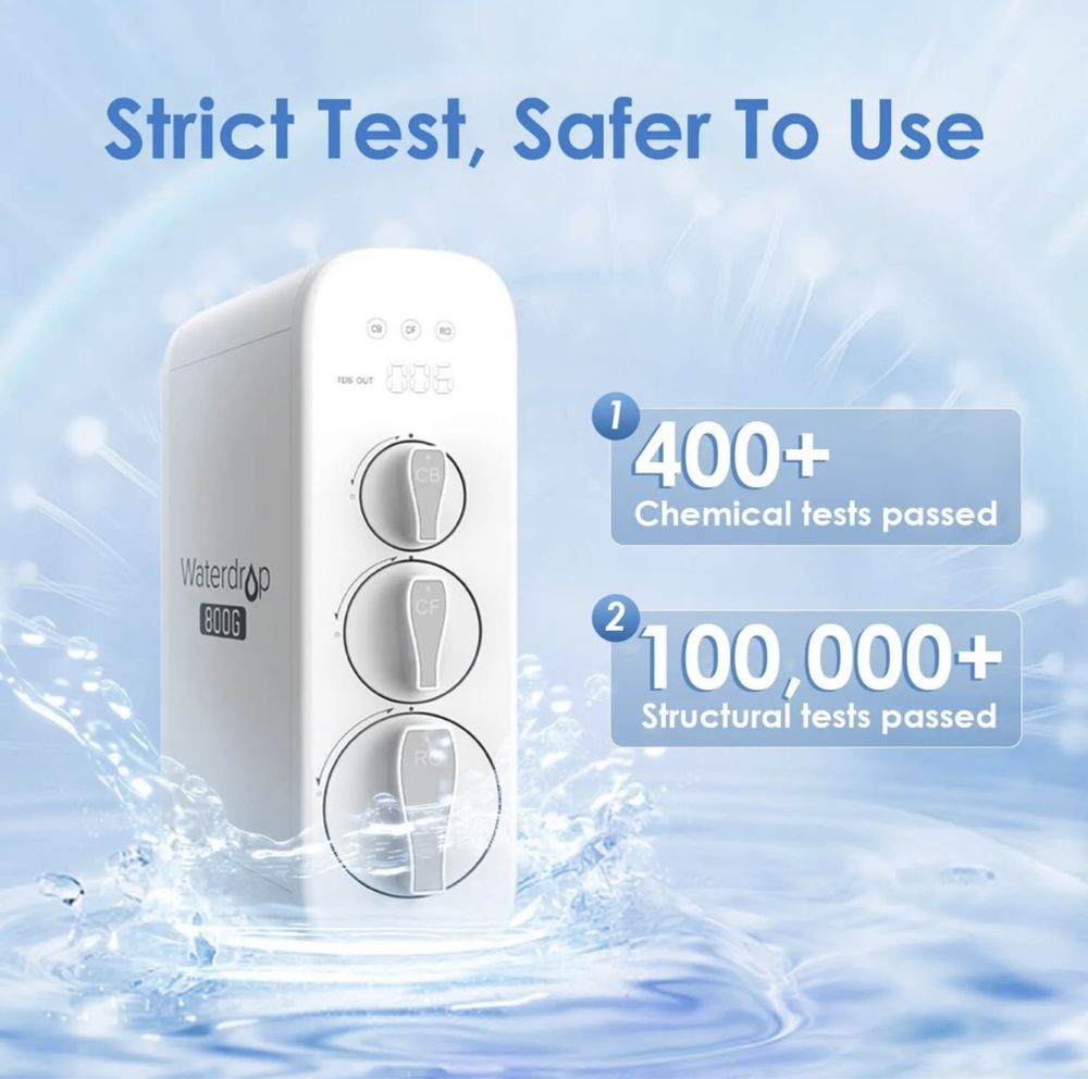 Waterdrop G3P800_Осмос система фільтрації води