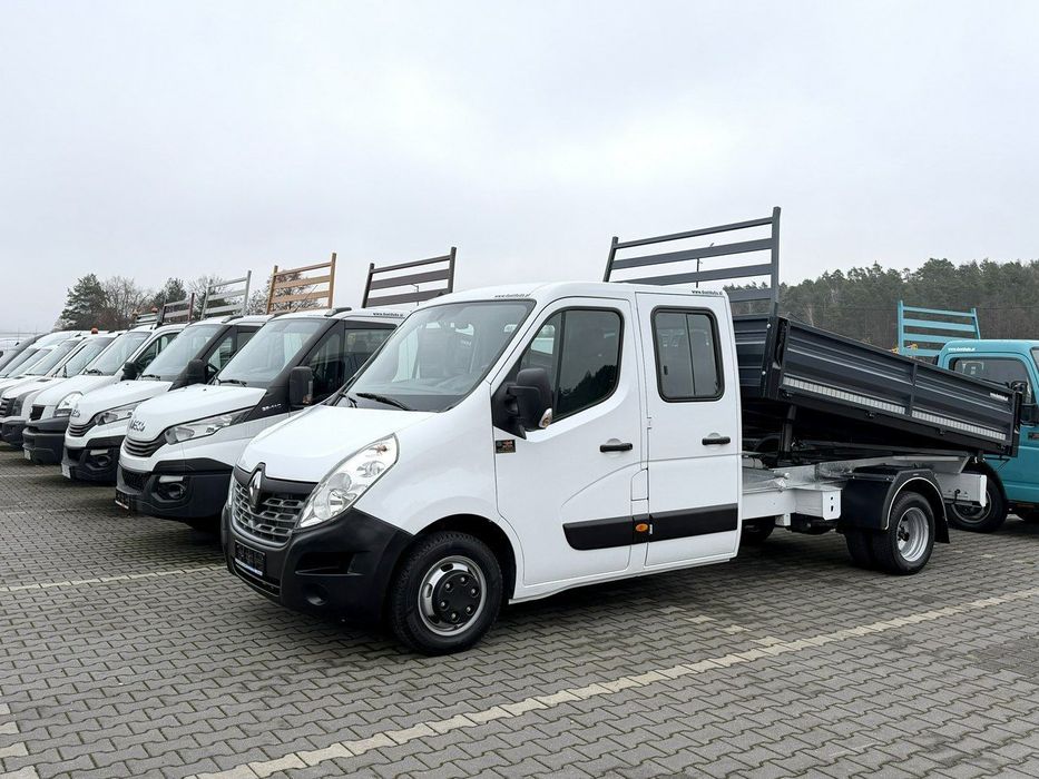 Renault Master  6 Os. Brygadówka DOKA Zabudowa Wywrotka 3 stronna (IVECO, VOLKSWAGEN)