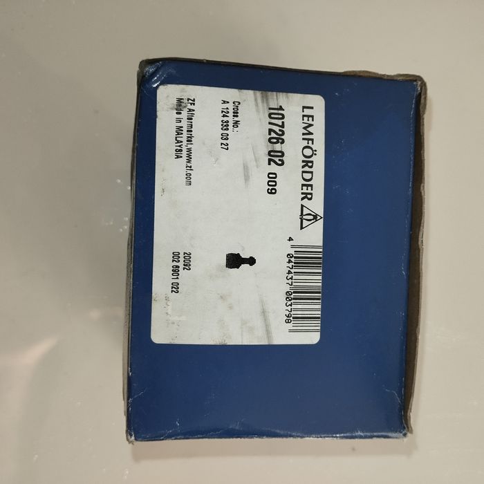 Опора кульова LEMFORDER 1072602 ,MERCEDES-BENZ 190 (W201), 124