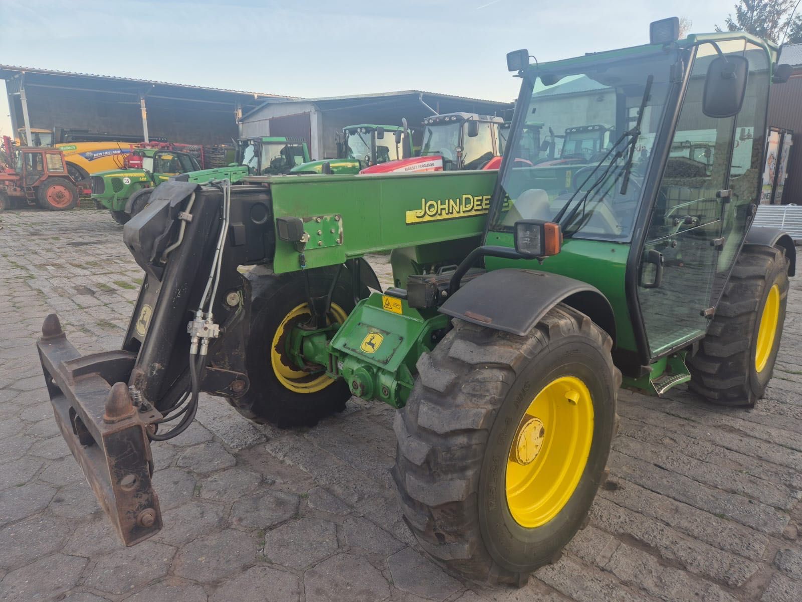 Ładowarka teleskopowa John Deere 3400 rok 2002