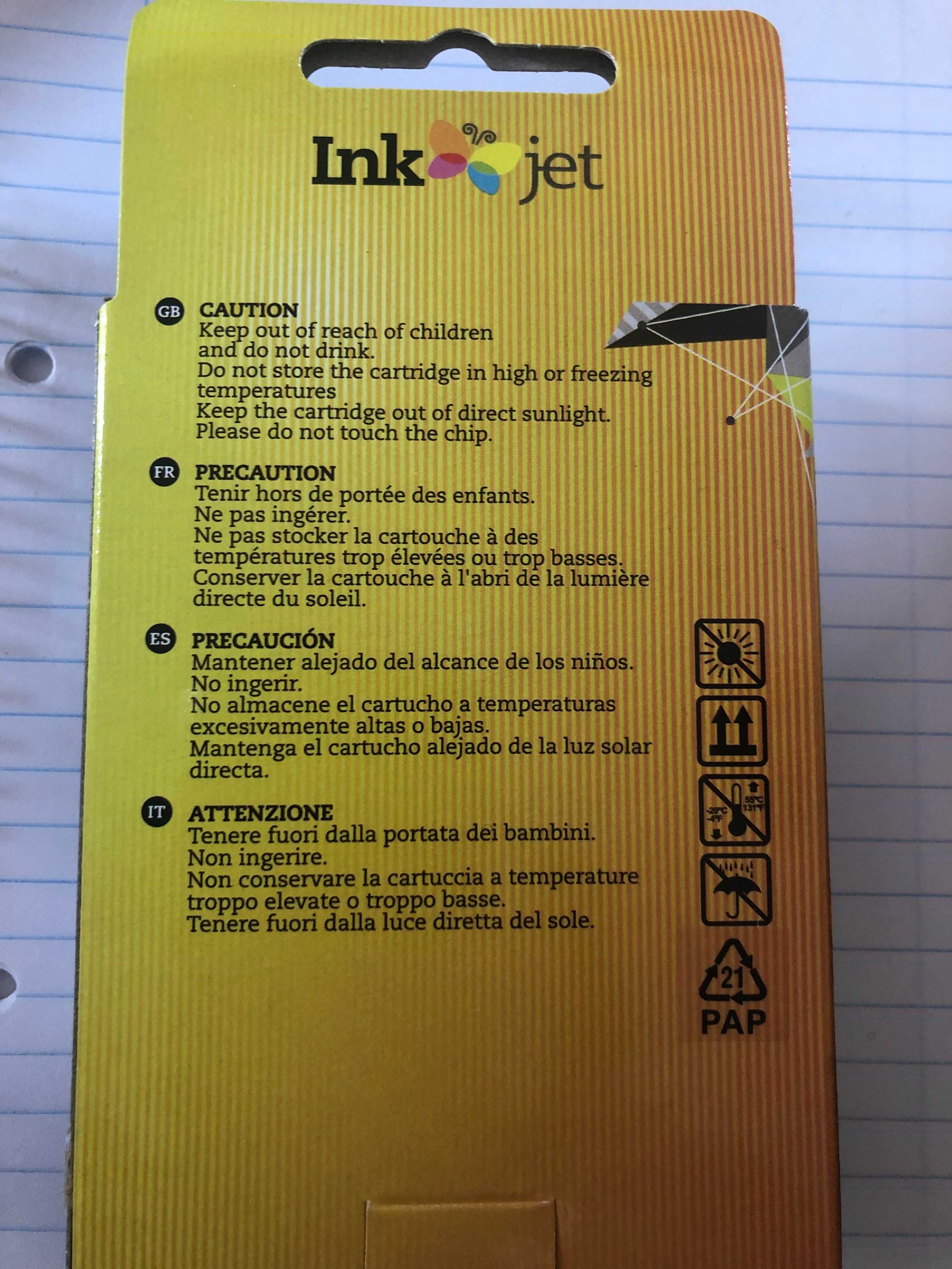 Tinteiro compatível HP 45 preto novo