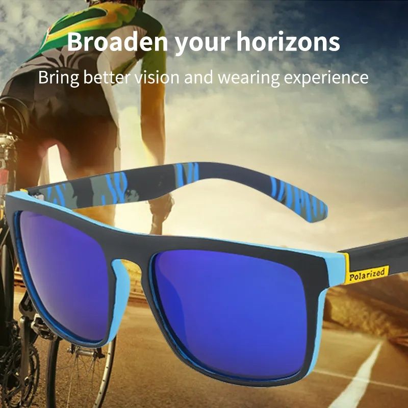 Męskie Okulary rowerowe przeciwsłoneczne polaryzacja okulary UV400