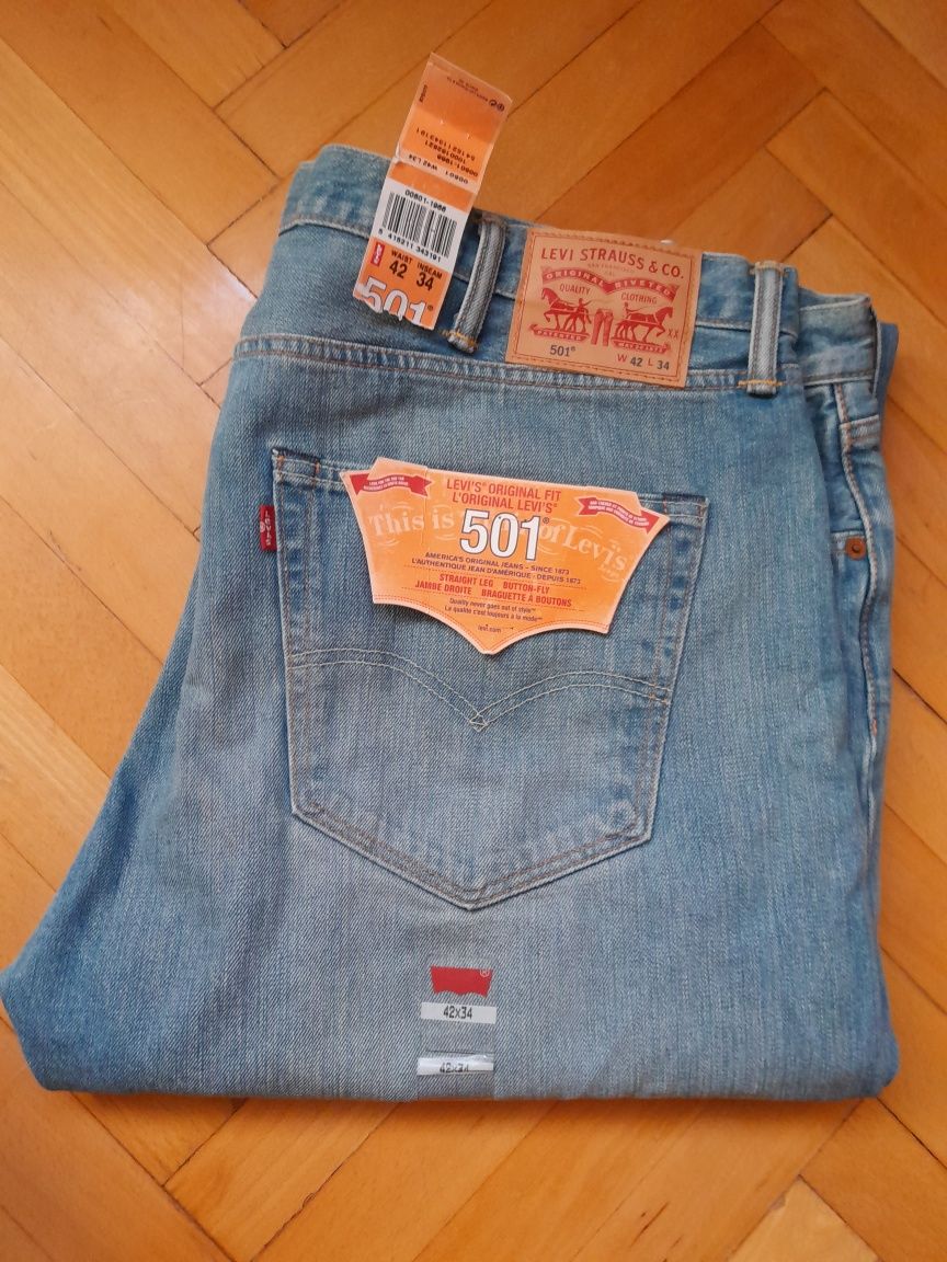 Spodnie levis 501