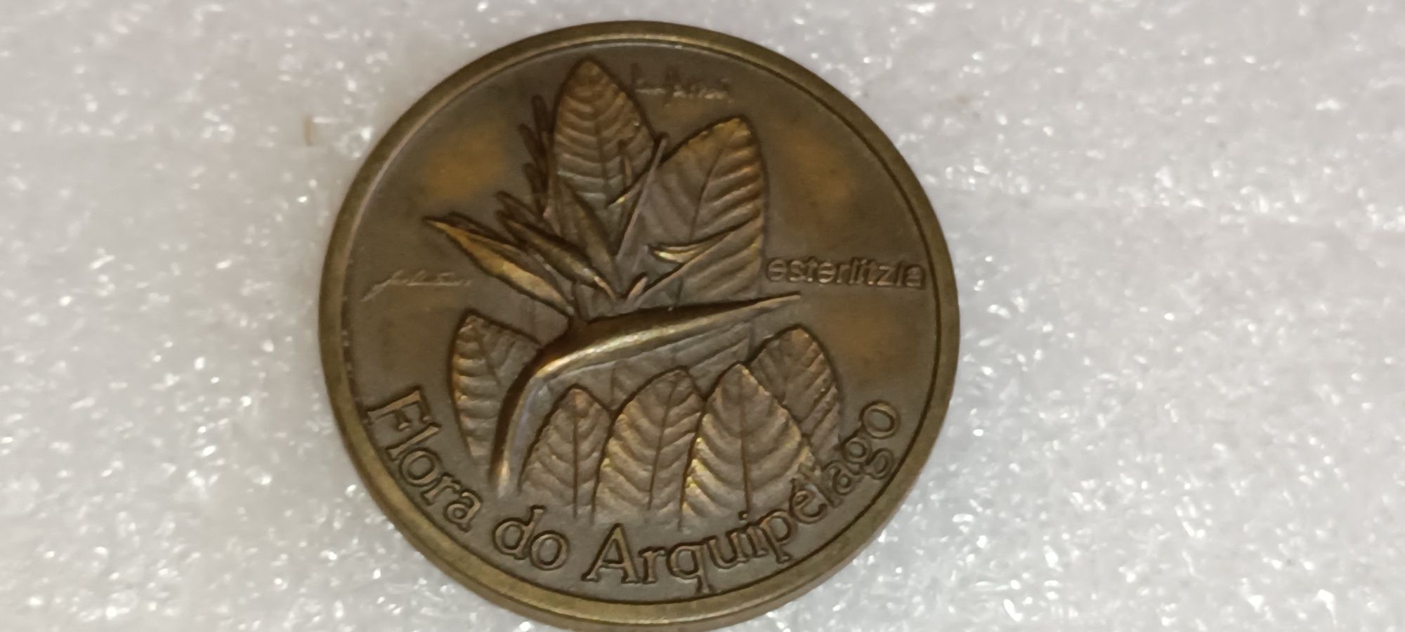 Rara Medalha Flora do Arquipélago Esterlitzia