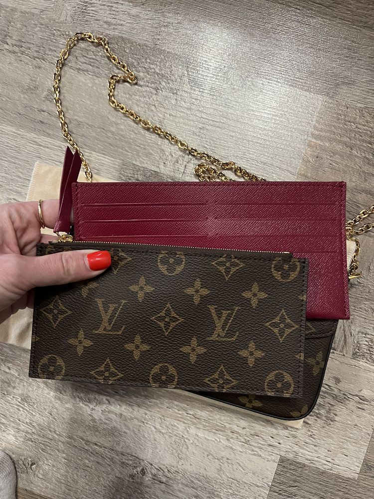 Клатч Louis Vuitton  Felicie оригинал , сумка