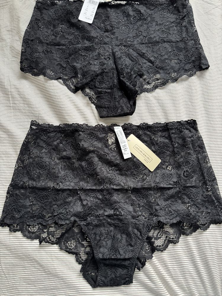 2-pack koronkowe figi culotte wysoki stan Intimissimi