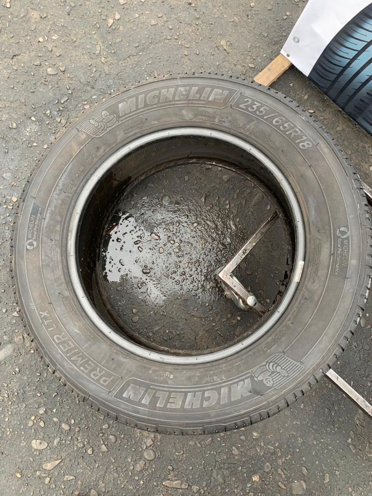 Шини 235/65 R18 пара Michelin літо, 6,5мм