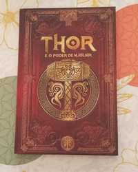 Livro "Thor e o poder de Mjolnir" da coleção de mitologia nórdica rba