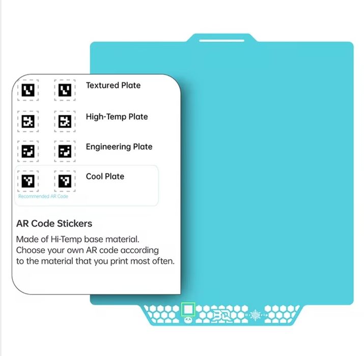 placa de construção (build plate) para impressão 3D BIQU CryoGrip Pro