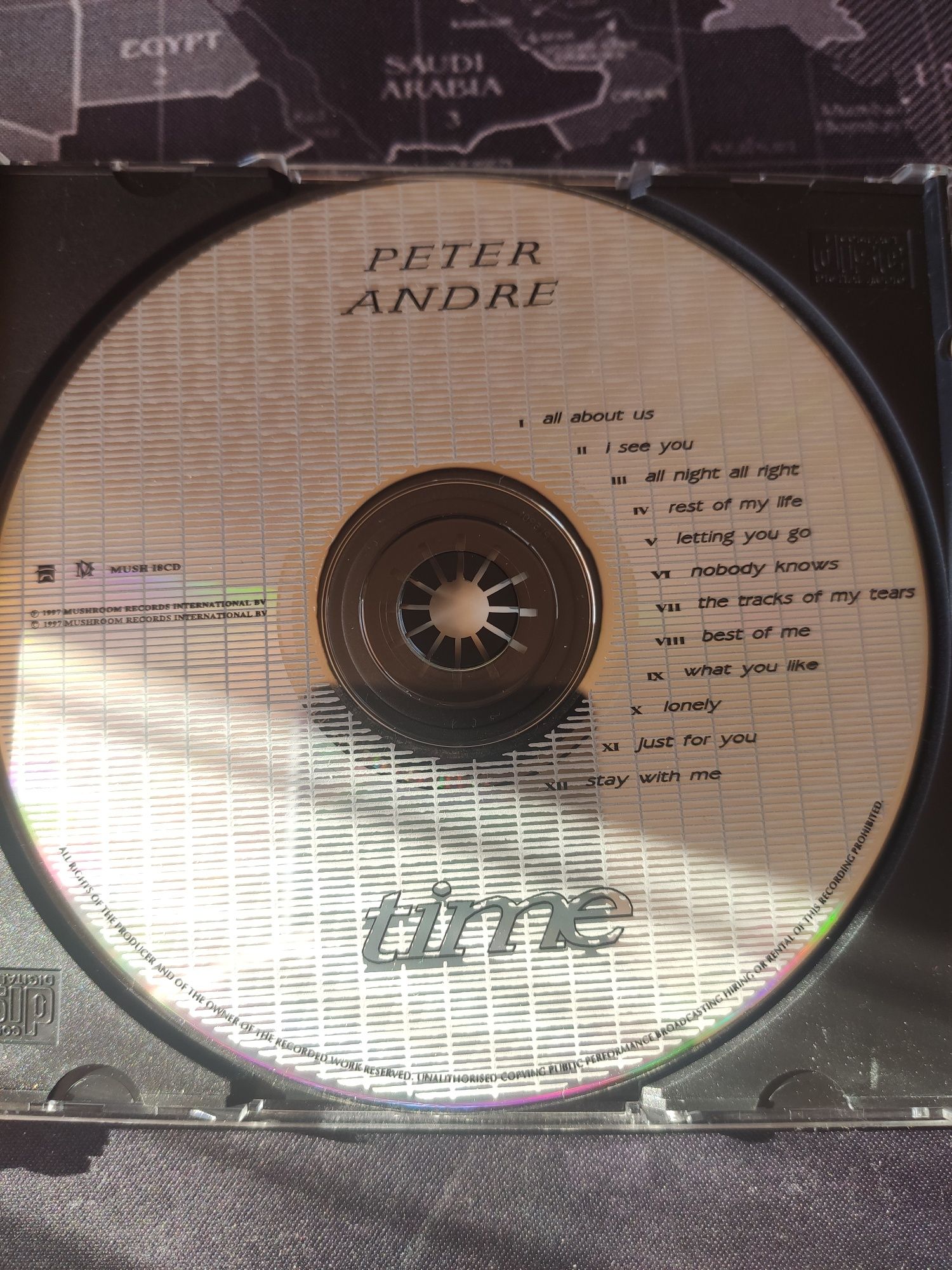Peter Andre Time CD