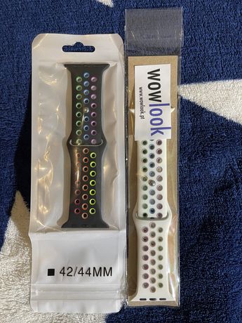 Bracelete desportiva de silicone Apple Watch 42/44 Novas
