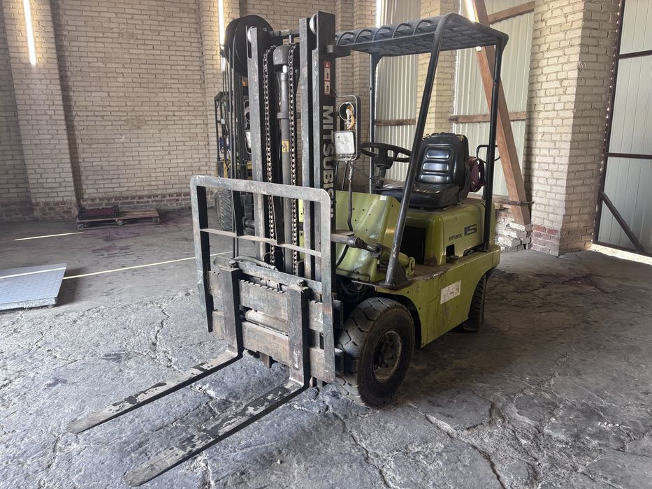 Wózek widłowy mitsubishi fg15 przesuw boczny